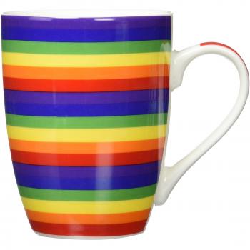 Taza Mug Estilo Arco Iris de 32 cl - Pack de 6 Unidades