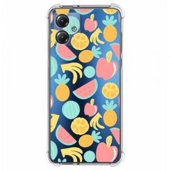 Funda Antigolpes de Silicona para Motorola Moto G14 con Diseño de Frutas 02