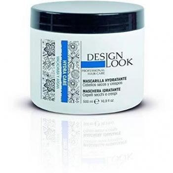DESIGN LOOK MASCARILLA HIDRATANTE HIDRA Care Macadamia Y ARGAN 500ML, Negro, Estandar