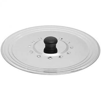 Tapadera antivaho inox para diam.26-28-30cm