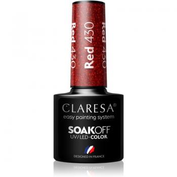 Esmalte de Uñas en Gel Claresa 430 Red UV 5ml