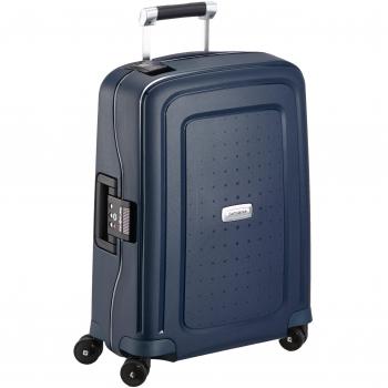 Samsonite SCure DLX 55cm Midnight Blue Spinner Luggage