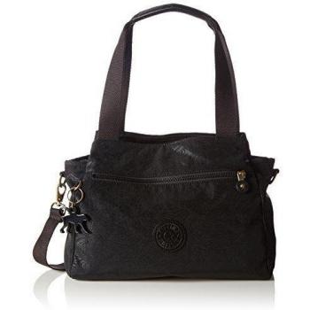 Kipling Elysia Bp - Bolso al hombro de Material Sintético para mujer Negro Black