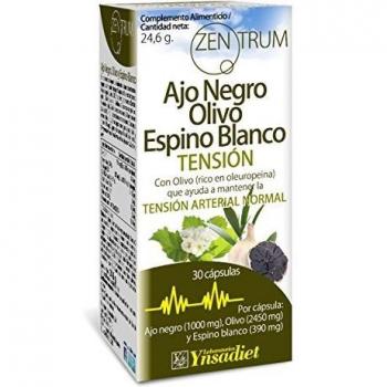 Zentrum Ajo Negro, Olivo y Espino Blanco - 30 Cápsulas