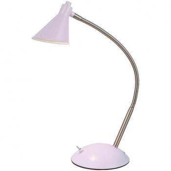 Lámpara de Escritorio LED Pastel Violeta 3000K, Altura 38 cm