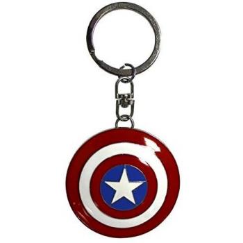 ABYstyle - MARVEL - Llavero 3D - Captain America blinda