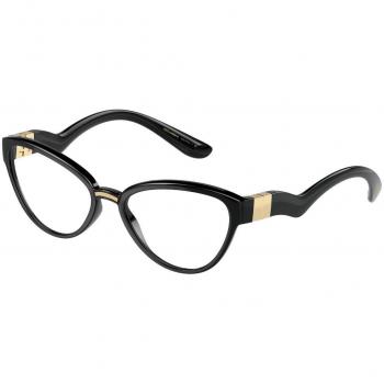 Dolce & Gabbana DG5079 501 Armazones para Mujer Negros 55 Lentes Recetadas