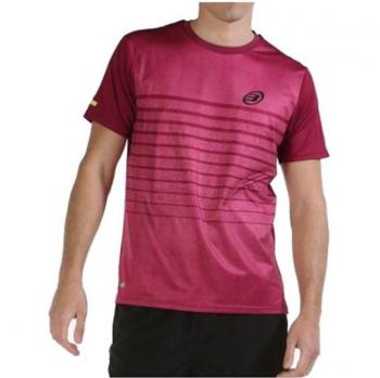 Camiseta Bullpadel Litis Vino Burdeos