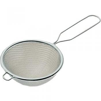 IRIS 2257 Colador, Acero Inoxidable, Plata, 18 cm