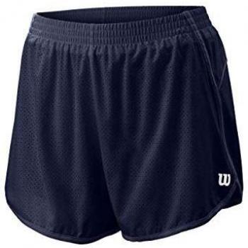 Wilson W Competition Woven 3.5 Short Pantalón Corto, Unisex niños, Peacoat/Peacoat, M