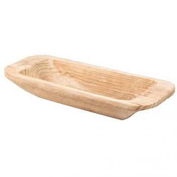 Centro de Mesa Sofisticado y Elegante de Madera Paulownia 50x20x8 cm