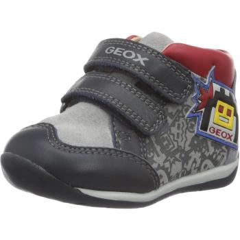 Geox B Each Boy C, Botines de Senderismo Bebé-Niñas, Gris