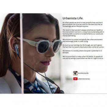 Urbanista San Francisco - Auriculares in-Ear M/L, Rojo
