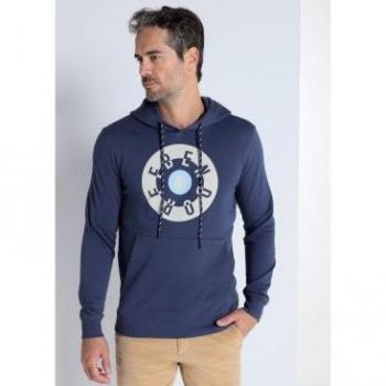 Sudadera con Capucha para Hombre Bendorff Azul Marino