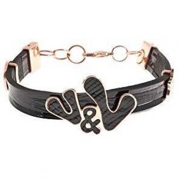 Pulsera Mujer Victorio & Lucchino VJ0267BR Negro Rosa Acero