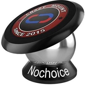 Nochoice® Soporte Magnético Universal de Soporte Auto Car Mount Metálico de 360° Rotación para IPHONE SAMSUNG HUAWEI teléfono inteligente Tablet etc