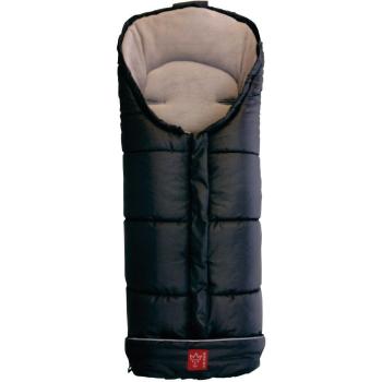 Kaiser Iglu - Saco cubrepiernas de forro polar para silla de paseo, color negro / gris claro
