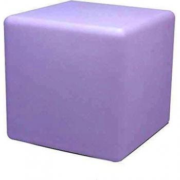 Cubo LED Multicolor RGB 40x40 cm Recargable con Control Remoto IP65