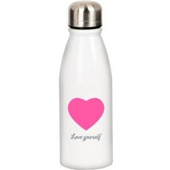Safta Botella Metálica Termo para Agua 500 ml Corazón, 60x240 mm