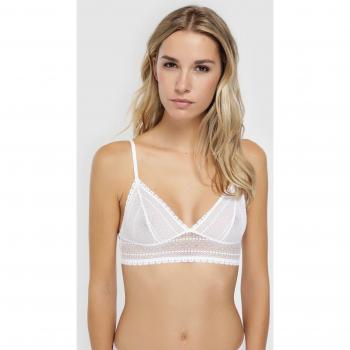 DKNY Bralette Mesh con encaje y diseño tipo top para lucir elegante y cómoda