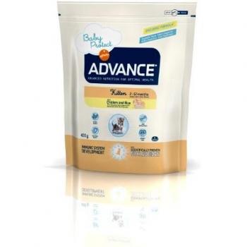Advance Affinity Kitten Pollo y Arroz Pienso para Gatitos, 4kg x 8