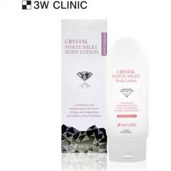 3W Clinic Crystal White Milky Body Lotion 150g