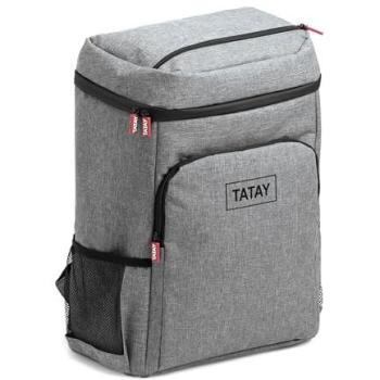 Mochila Nevera Isotérmica Urban 25L, Anti Fugas, Cierre Hermético, Acolchada, Mantiene el Frío 12h, Ideal para Picnic y Excursiones - Gris Denim