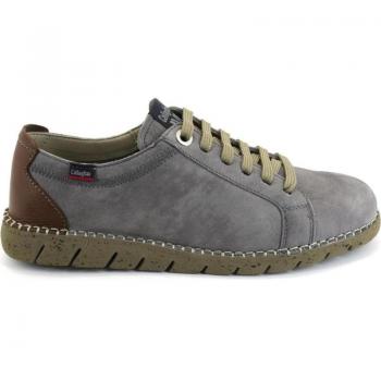 CALLAGHAN 43204 Zapatos con cordones de hombre gris NOBUK