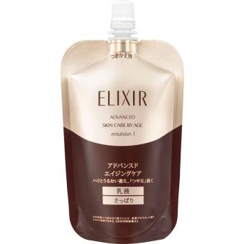 Shiseido Elixir Advanced Emulsion T 1 Refill - Milky Lotion for Enhanced Skin Hydration