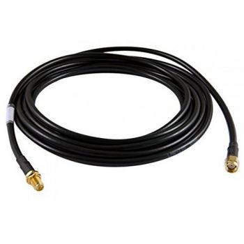 Cable Coaxial R-SMA a R-SMA de 5 m Negro ALLNET