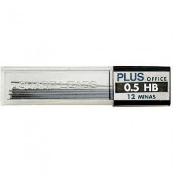 (Caja 24 unid) MINAS PLUS OFFICE 0,5 HB POLYMER