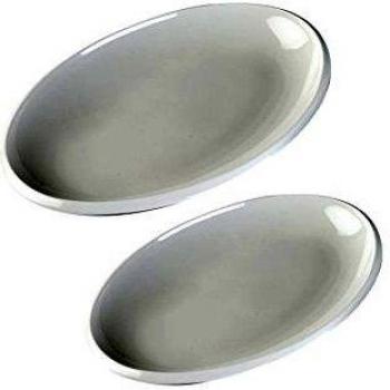 Set de 2 bandejas para aperitivos ovaladas