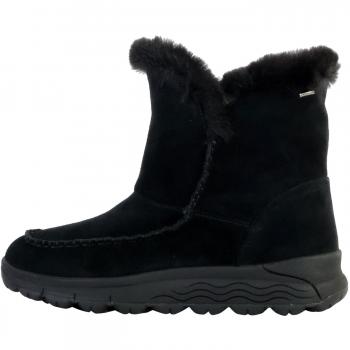Botines Geox D Spherica 4X4 B Abx - Mujer - Cuero Gamuza Bovina - Suela Caucho - Impermeables