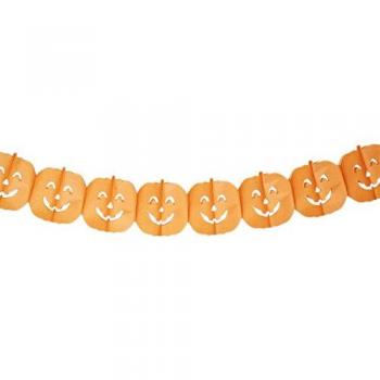 Guirnalda Calabazas para Halloween de 19 x 300 cm