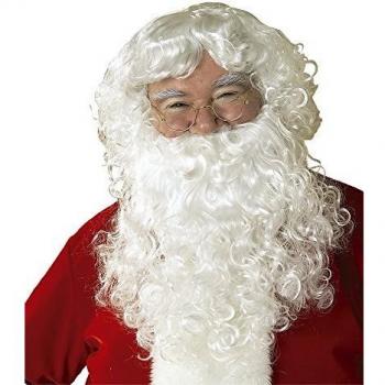 Rubies Peluca Y Barba con Bigote Papa Noel