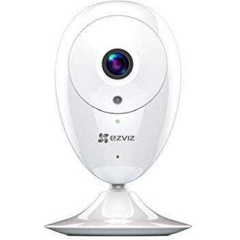 EZVIZ ezCube 720P HD WLAN IP Cámara de Seguridad, 2.4GHz WIFI Vídeo Cámara de Vigilancia con Micrófono y Altavoz Audio Bidireccional, Visión Nocturna, Monitor de Bebé/Mascotas
