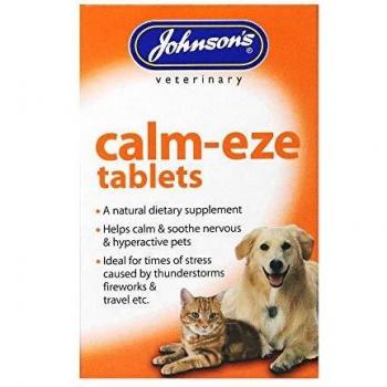 Comprimidos Calm-Eze Johnson's para Perros y Gatos (36 Comprimidos)