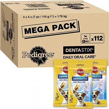 Pedigree Pack de Dentastix de uso Diario para la Limpieza Dental de Perros Pequeños
