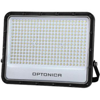 Foco Proyector LED SMD Cuerpo Negro IP65 - 200W - 28000lm - Blanco Día 6000K - Dimensiones: 345x291x38mm