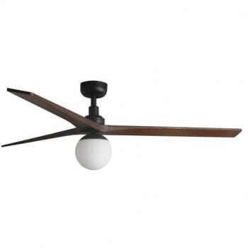 Ventilador de techo con luz negro DC Klim Ø1500mm 34276-11L Faro