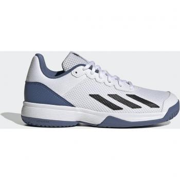 Adidas Courtflash Junior Blanco Tenis Zapatillas - IG9536