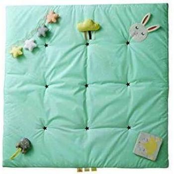 VERTBAUDET Alfombra de Actividades Ligera Funny Baby Verde Claro Estampado Unica