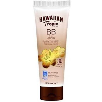 Hawaiian Tropic - BB Cream - Filtro Solar Corporal y Facial - Unificación de Tono, Protección Alta SPF 30 - 150 ml