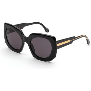 Marni Jellyfish Lake Black RYM Men's Unisex Sunglasses Squadrata Nero Size 56