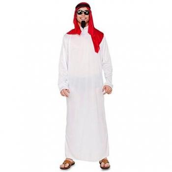 Fyasa 706317-T04 - Disfraz árabe para 12 años, color blanco, multicolor, grande
