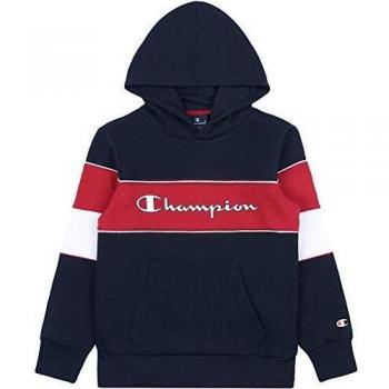 Champion Seasonal Modular Blocking Hooded Sweatshirt Sudadera con Capucha, Azul (BS501), XX-Large para