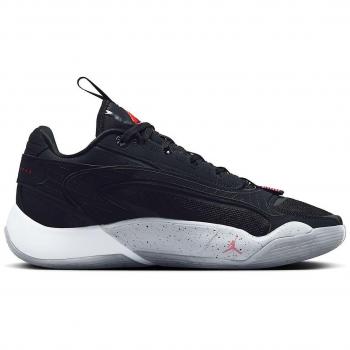 Zapatillas de baloncesto de hombre Air Jordan Luka 2 Negro/rojo/blanco UK 10