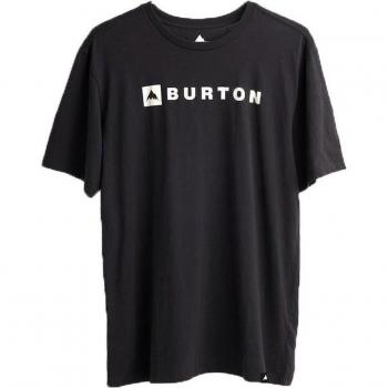 Camiseta Burton Horizontal Mountain Negra