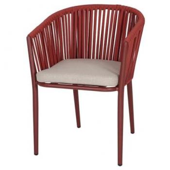 Silla de Cuerda Agosta Terracota - MISTERWILS Muebles para Almas Libres