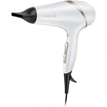 Remington AC8901 HYDRAluxe Pro - Secador de pelo iónico con motor AC de 2300W y tecnología Hydracare para retención de humedad